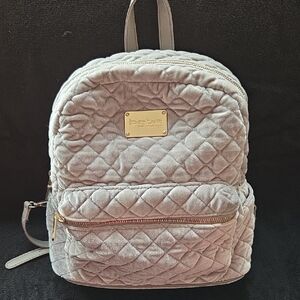 EUC Bebe Quilted Backpack with Gold Accents